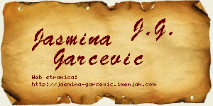 Jasmina Garčević vizit kartica